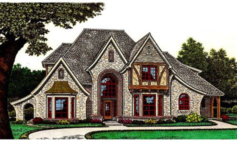 tudor style house plans